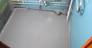 Наливной пол в туалете Нерюнгри, цена от 883 руб.